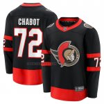 Camiseta Hockey Ottawa Senators Thomas Chabot Primera Breakaway Negro