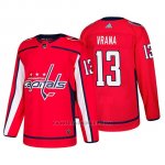 Camiseta Washington Capitals Jakub Vrana Home Adidas Autentico Jugador Rojo