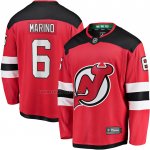 Camiseta Hockey New Jersey Devils John Marino Primera Breakaway Rojo