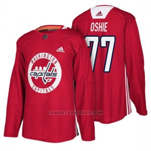 Camiseta Washington Capitals T.j. Oshie New Season Practice Rojo