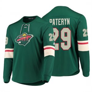 Camiseta Minnesota Wild Greg Pateryn Adidas Platinum Verde