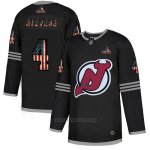 Camiseta Hockey New Jersey Devils Stevens 2020 USA Flag Negro