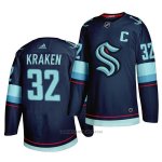 Camiseta Hockey Seattle Kraken Primary Autentico Azul