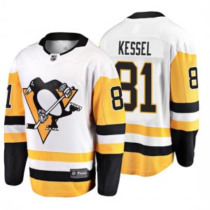 Camiseta Pittsburgh Penguins Phil Kessel 2019 Away Breakaway Blanco