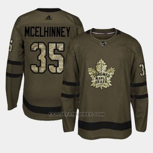 Camiseta Toronto Maple Leafs Curtis Mcelhinney Camo Salute To Service