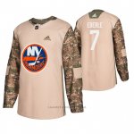 Camiseta Hockey New York Islanders Jordan Eberle Veterans Day Camuflaje