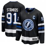 Camiseta Hockey Tampa Bay Lightning Steven Stamkos Alterno Premier Breakaway Negro