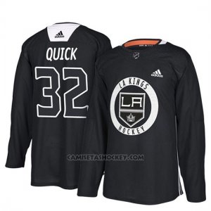 Camiseta Los Angeles Kings Jonathan Quick New Season Practice Negro