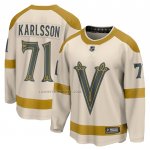 Camiseta Hockey Vegas Golden Knights William Karlsson 2024 Winter Classic Breakaway Crema