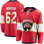 Camiseta Hockey Florida Panthers Brandon Montour Primera Breakaway Rojo