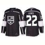 Camiseta Hockey Hombre Los Angeles Kings 22 Trevor Lewis Home 2018 Negro