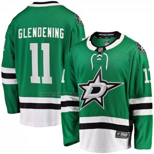 Camiseta Hockey Dallas Stars Luke Glendening Primera Breakaway Verde
