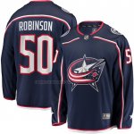 Camiseta Hockey Columbus Blue Jackets Eric Robinson Primera Breakaway Azul