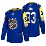 Camiseta Boston Bruins Zdeno Chara 2018 All Star Azul