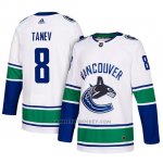 Camiseta Vancouver Canucks Christopher Tanev Away Blanco