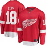 Camiseta Hockey Detroit Red Wings Andrew Copp Primera Breakaway Rojo