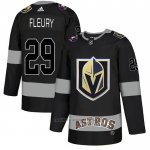 Camiseta Hockey Vegas Golden Knights City Joint Name Stitched Marc Andre Fleury Negro