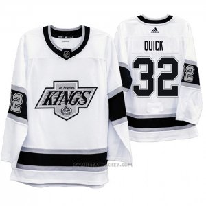 Camiseta Hockey Los Angeles Kings Jonathan Quick Heritage Throwback Blanco