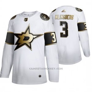 Camiseta Hockey Dallas Stars John Klingberg Golden Edition Limited Blanco