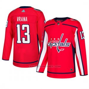 Camiseta Washington Capitals Jakub Vrana Autentico Home Rojo