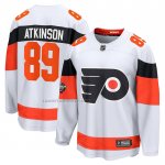 Camiseta Hockey Philadelphia Flyers Cam Atkinson 2024 NHL Stadium Series Breakaway Blanco