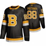 Camiseta Hockey Boston Bruins David Pastrnak Tercera Negro