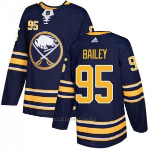 Camiseta Hockey Buffalo Sabres 95 Justin Bailey Azul