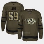 Camiseta Nashville Predators Roman Josi Camo Salute To Service