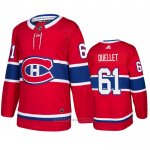 Camiseta Hockey Montreal Canadiens Xavier Ouellet Primera Autentico Rojo