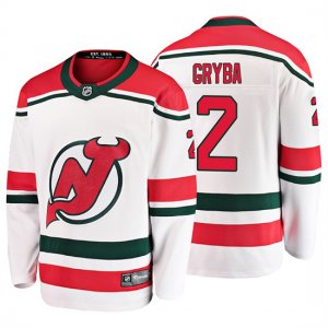 Camiseta New Jersey Devils Eric Gryba Alternato Breakaway Blanco