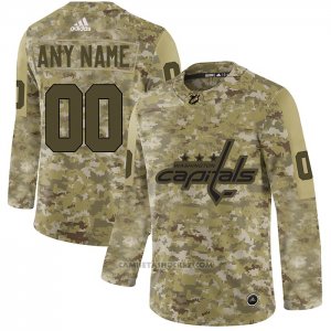 Camiseta Hockey Washington Capitals 2019 Salute to Service Personalizada Camuflaje