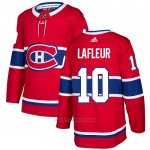 Camiseta Hockey Montreal Canadiens Lafleur Primera Autentico Rojo