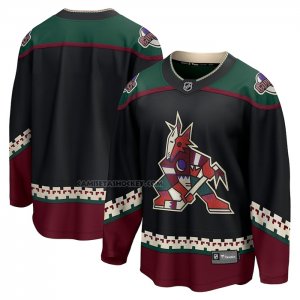 Camiseta Hockey Arizona Coyotes Primera Breakaway 2021-22 Negro