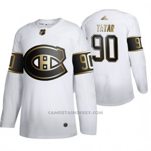 Camiseta Hockey Montreal Canadiens Tomas Tatar Golden Edition Autentico Blanco