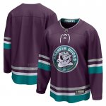 Camiseta Hockey Anaheim Ducks 30th Anniversary Premier Breakaway Violeta